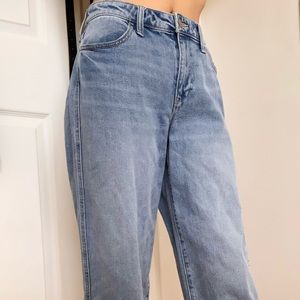 Cropped wide-leg jeans